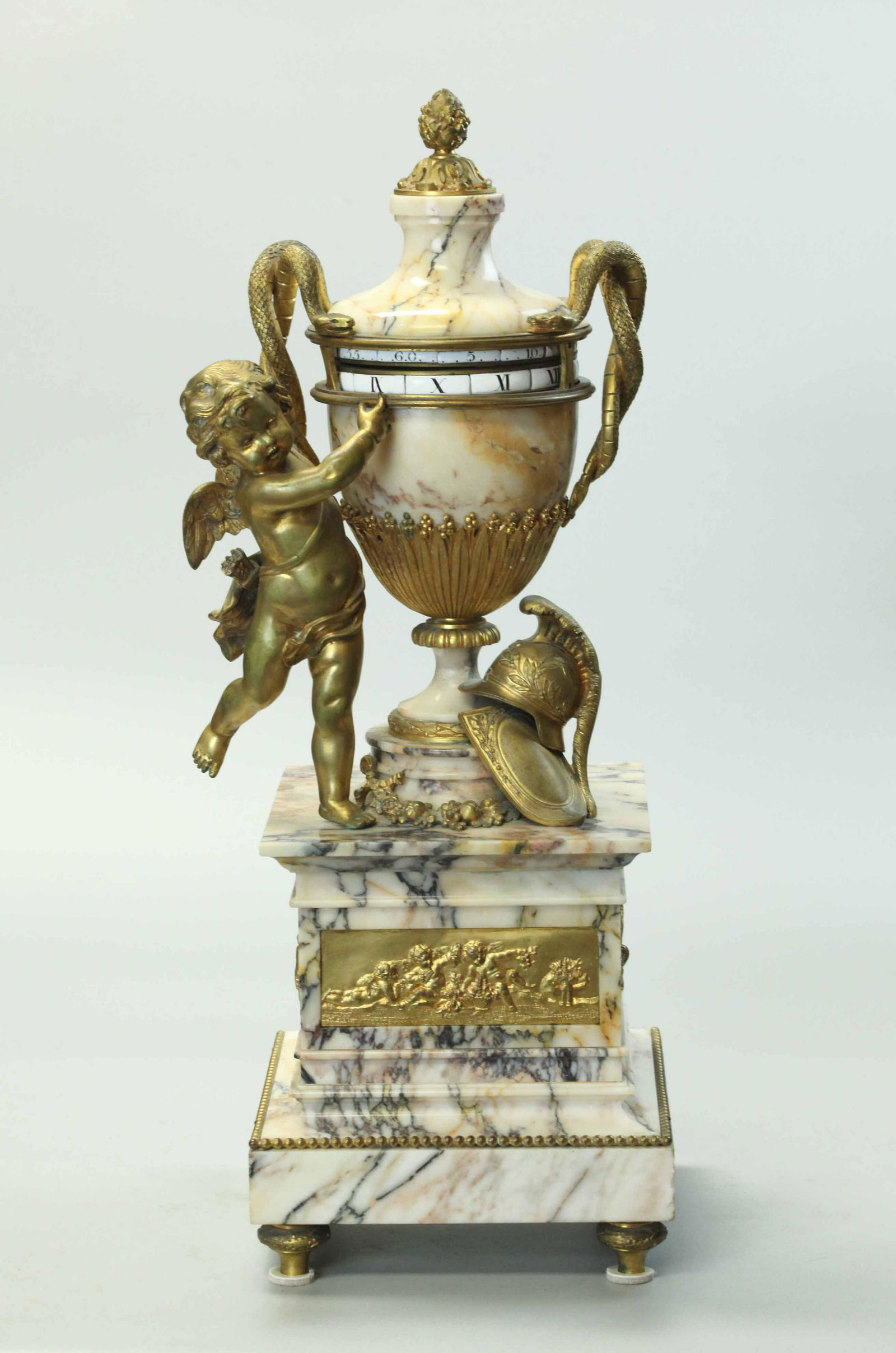 19th Century Marble Rotary Clock (1 of 9)