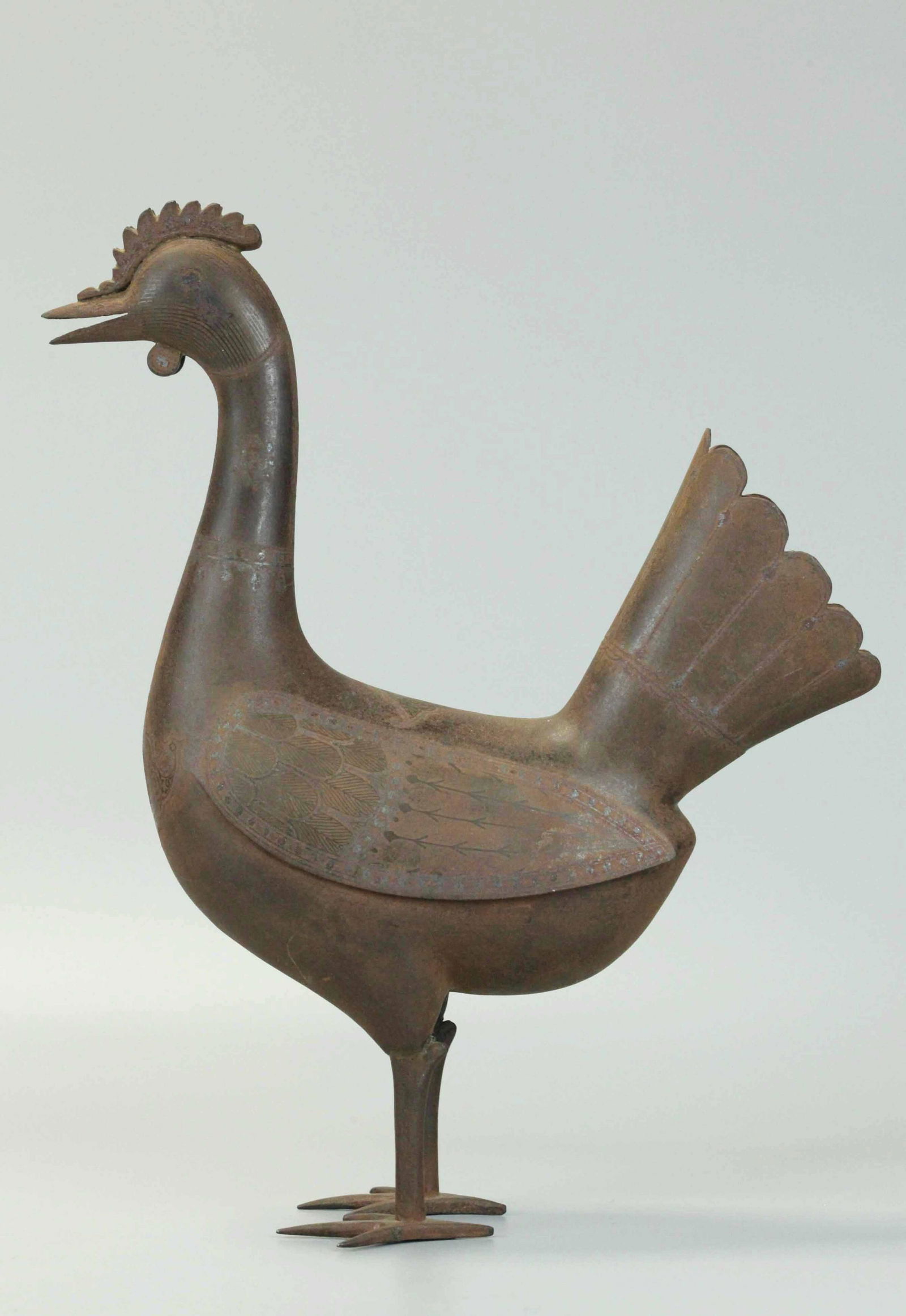 18th Century Chinese Handmade Rooster (1 of 8)