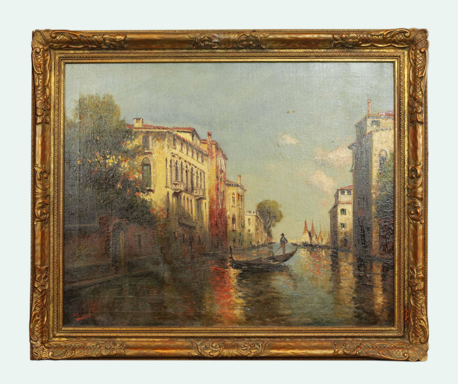 Oil painting by N.Brigonti (1 of 8)