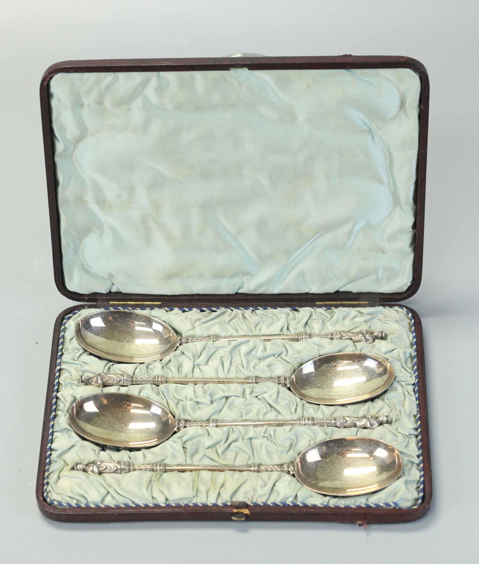 19th Century Sterling Silver spoons, England (1 of 5)