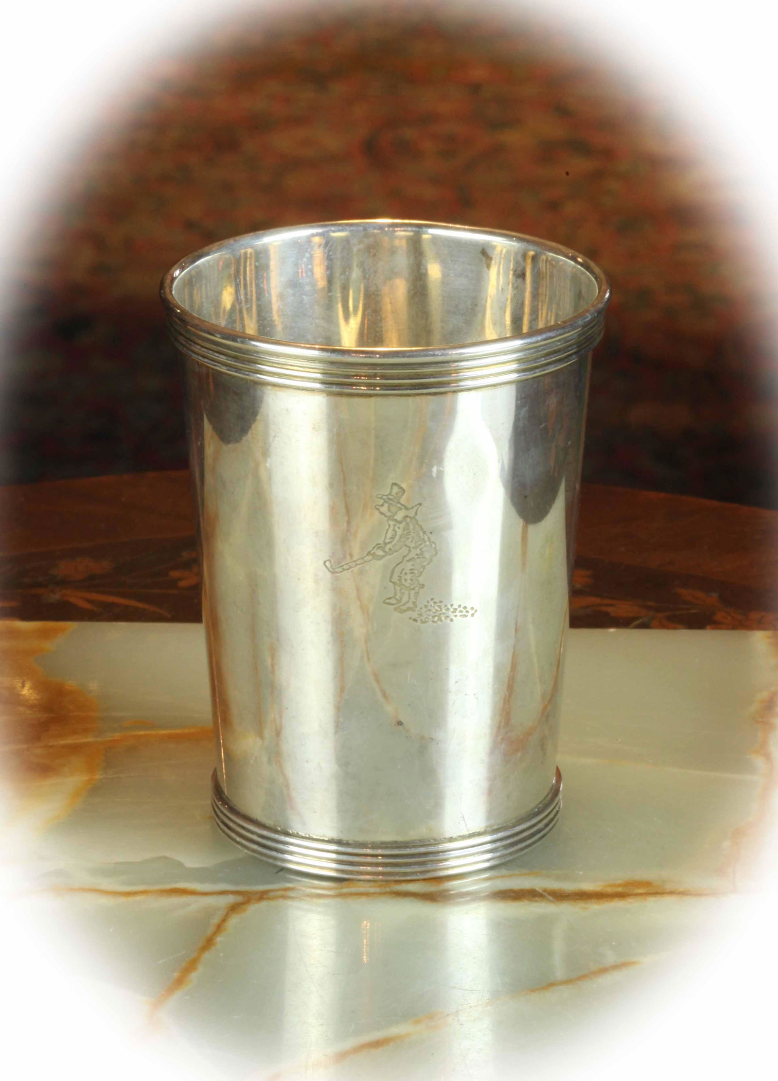 International sterling silver cup, marked (1 of 6)