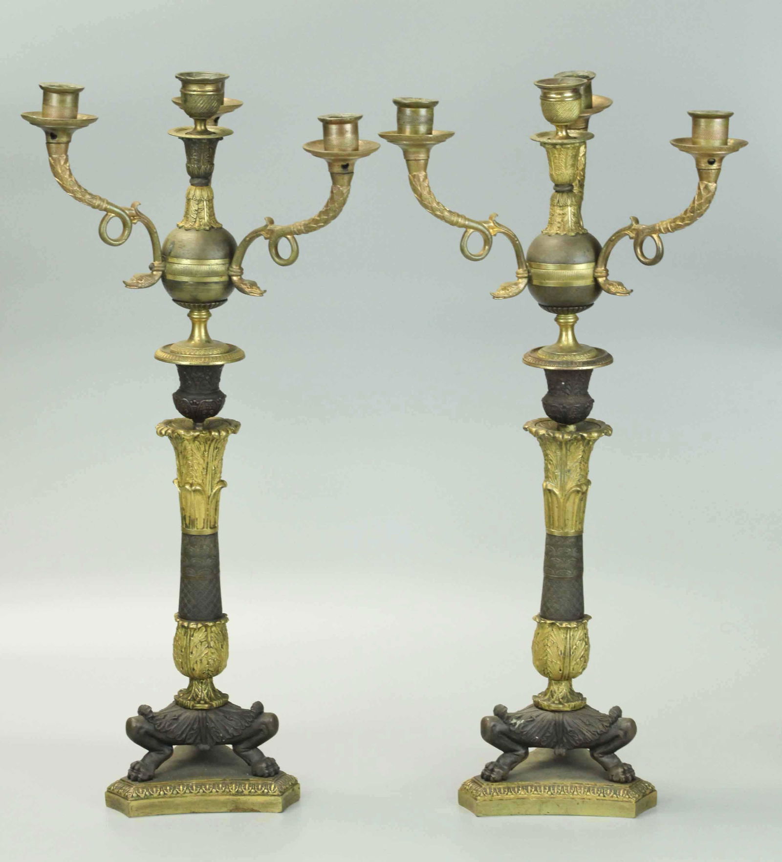 Pair Of 1st Empire Candelabra, French (1 of 8)