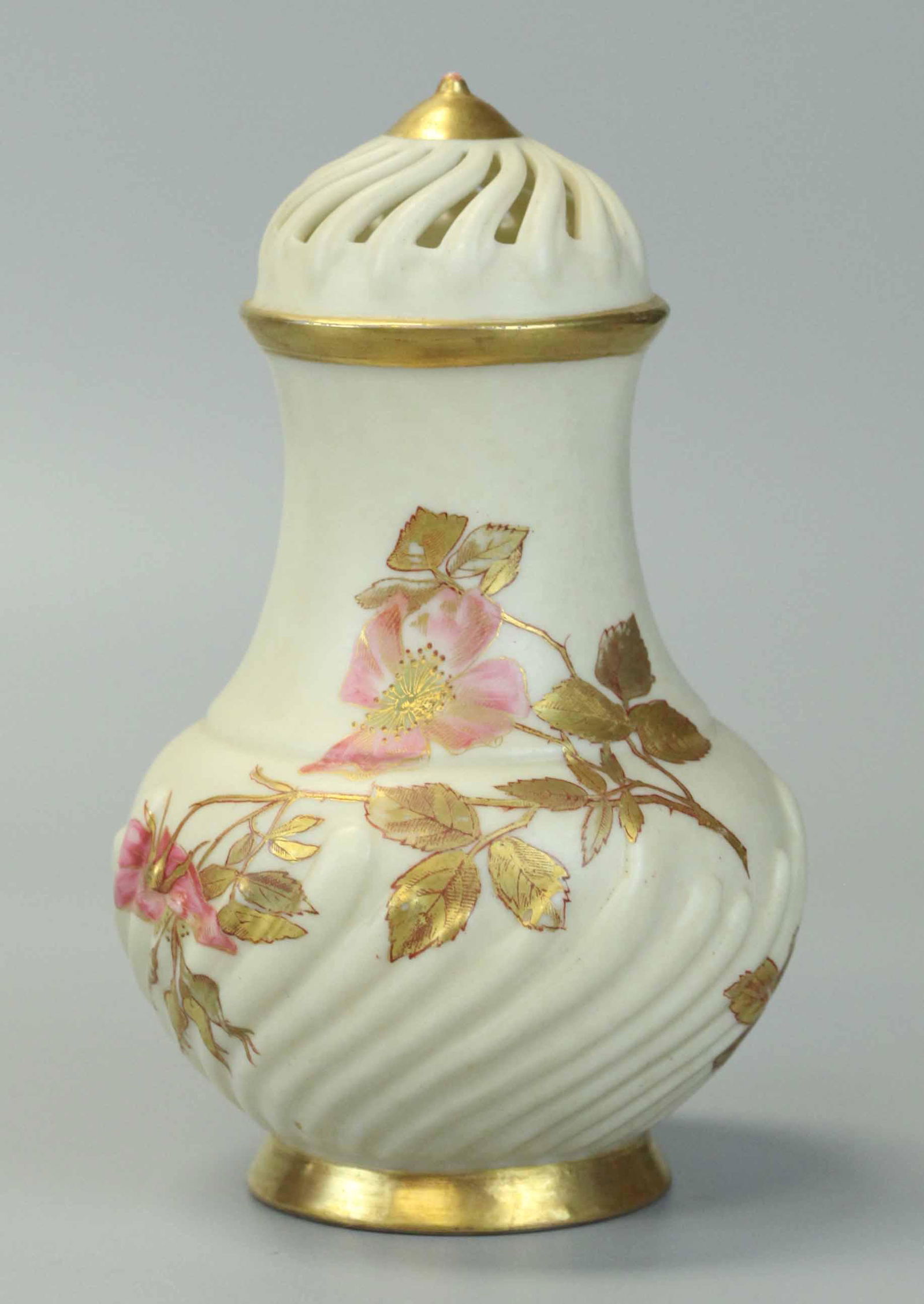 Royal Worcester Pot for Salt or Pepper (1 of 8)