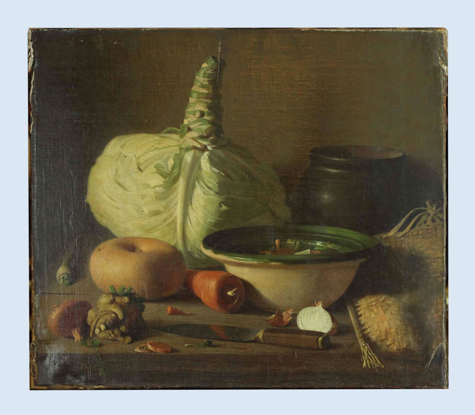 Old master, Oil on canvas (1 of 2)