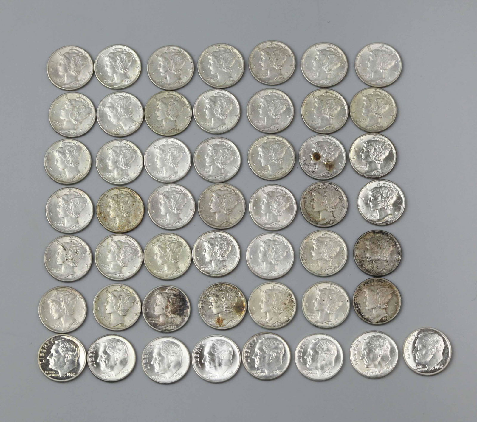 1936 Dime set (1 of 2)
