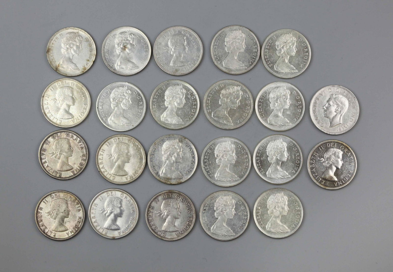 1966 Canada dollar coin (1 of 2)