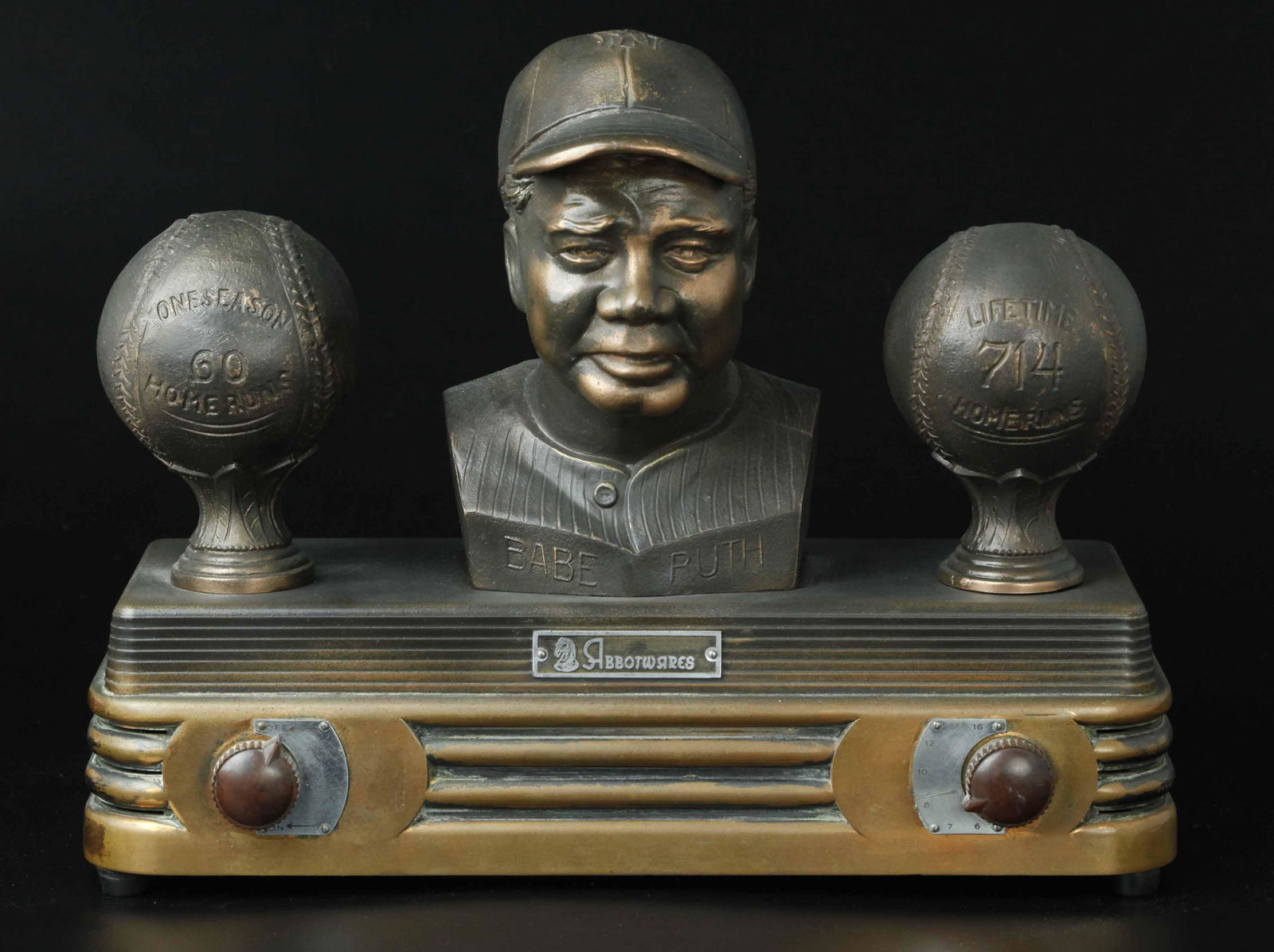 1940's Abbotwares Babe Ruth radio (1 of 6)