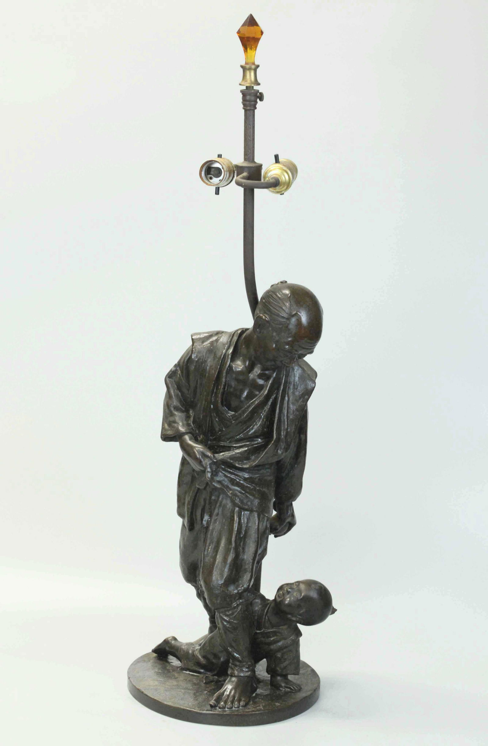 19th Century Bronze Statue,Dark Patina (1 of 7)