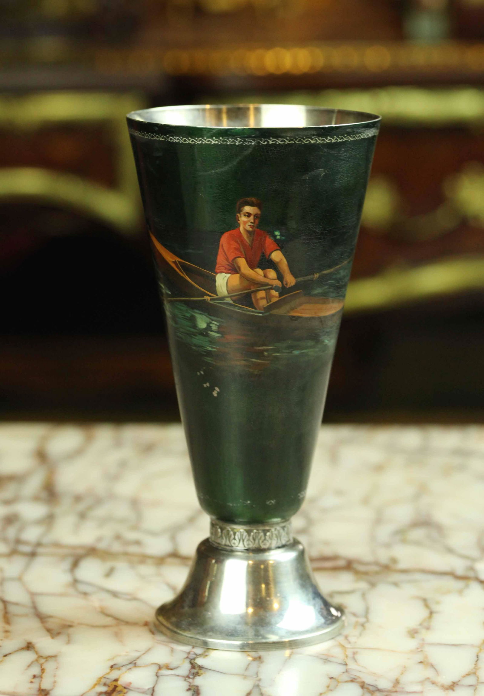 1920 Russian Trophy,Silver,Marked (1 of 4)