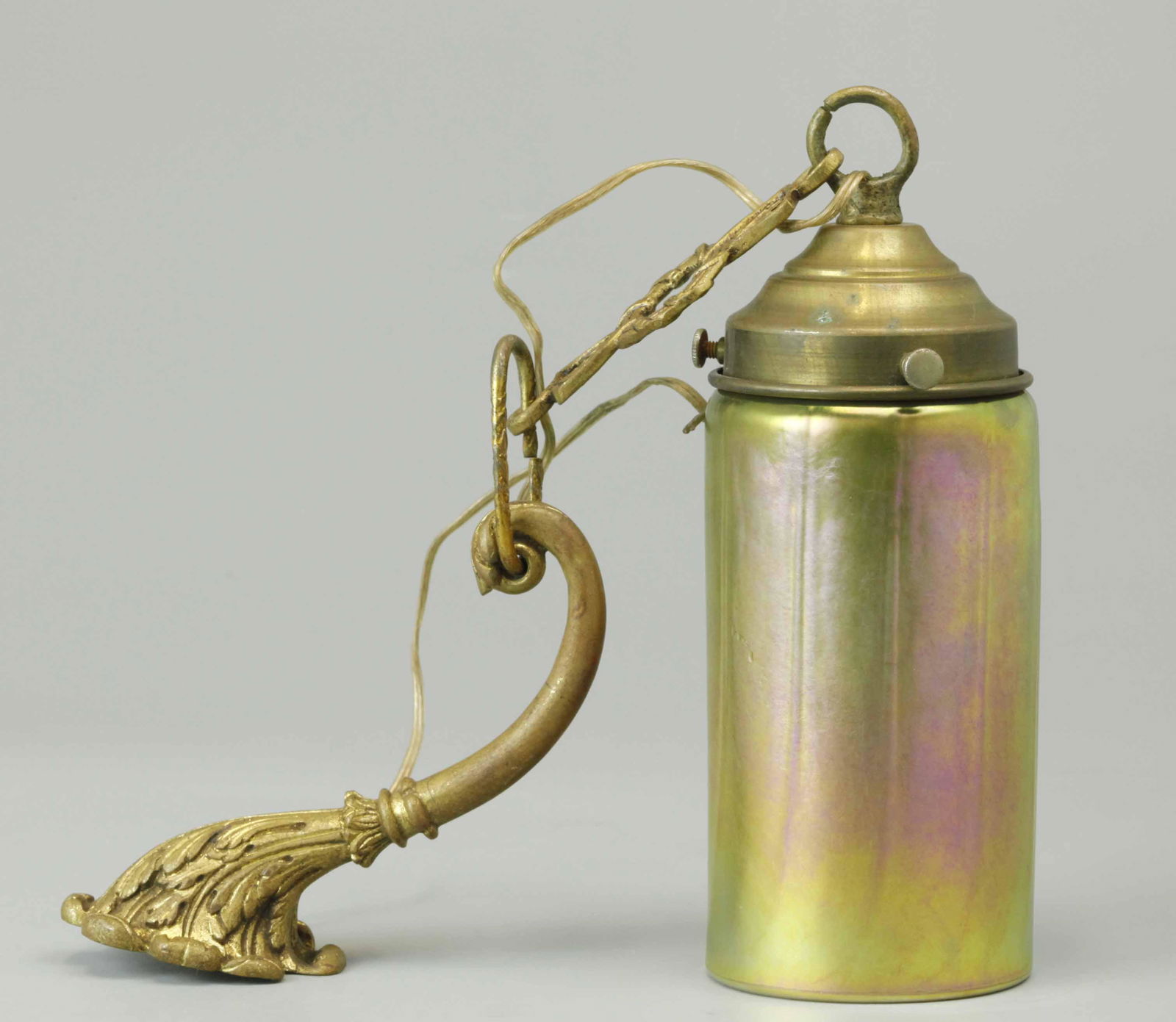 19 C wall lamp with Dore bronze holder (1 of 5)