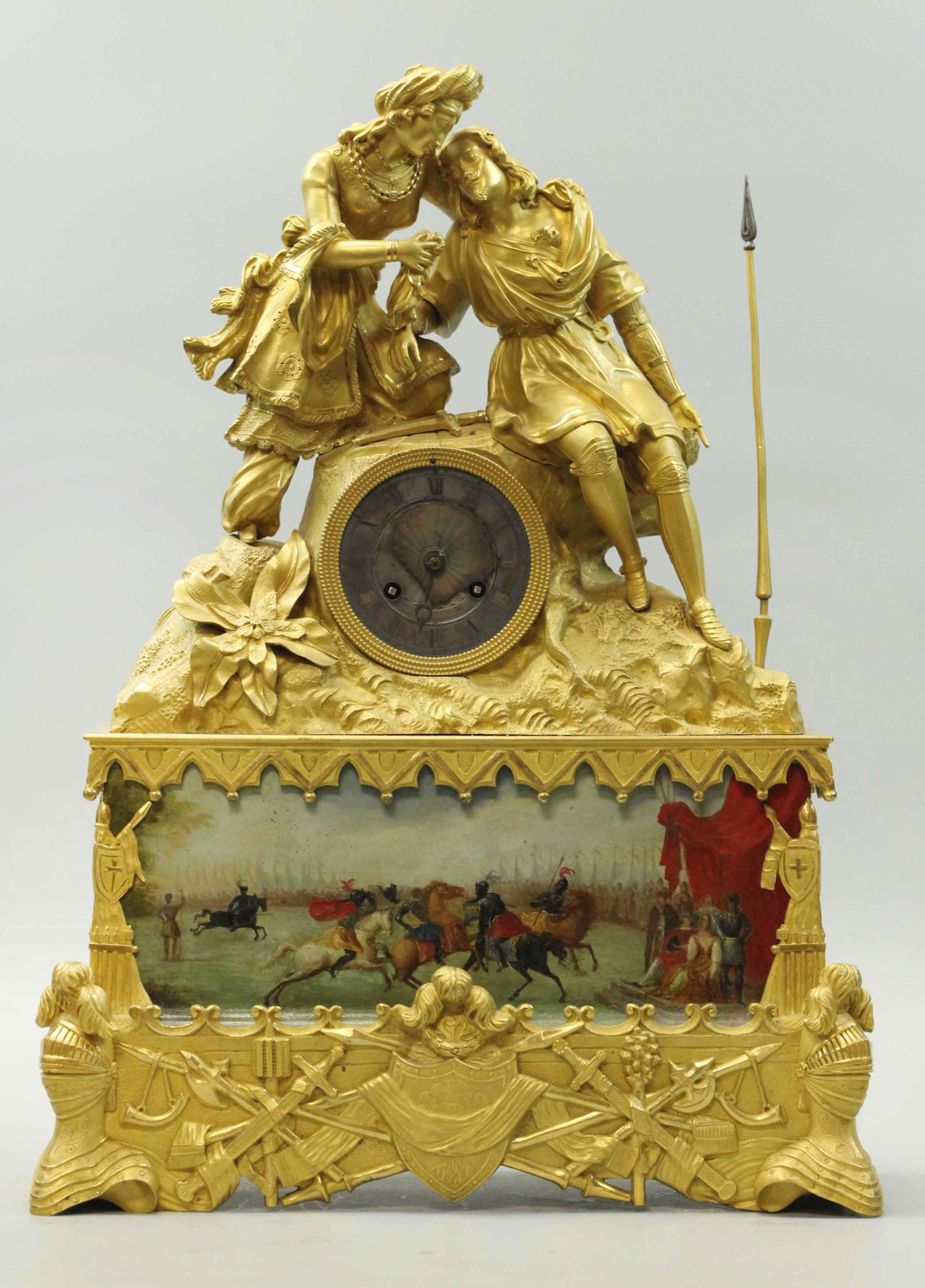 19th Century Dore Bronze Clock (1 of 9)