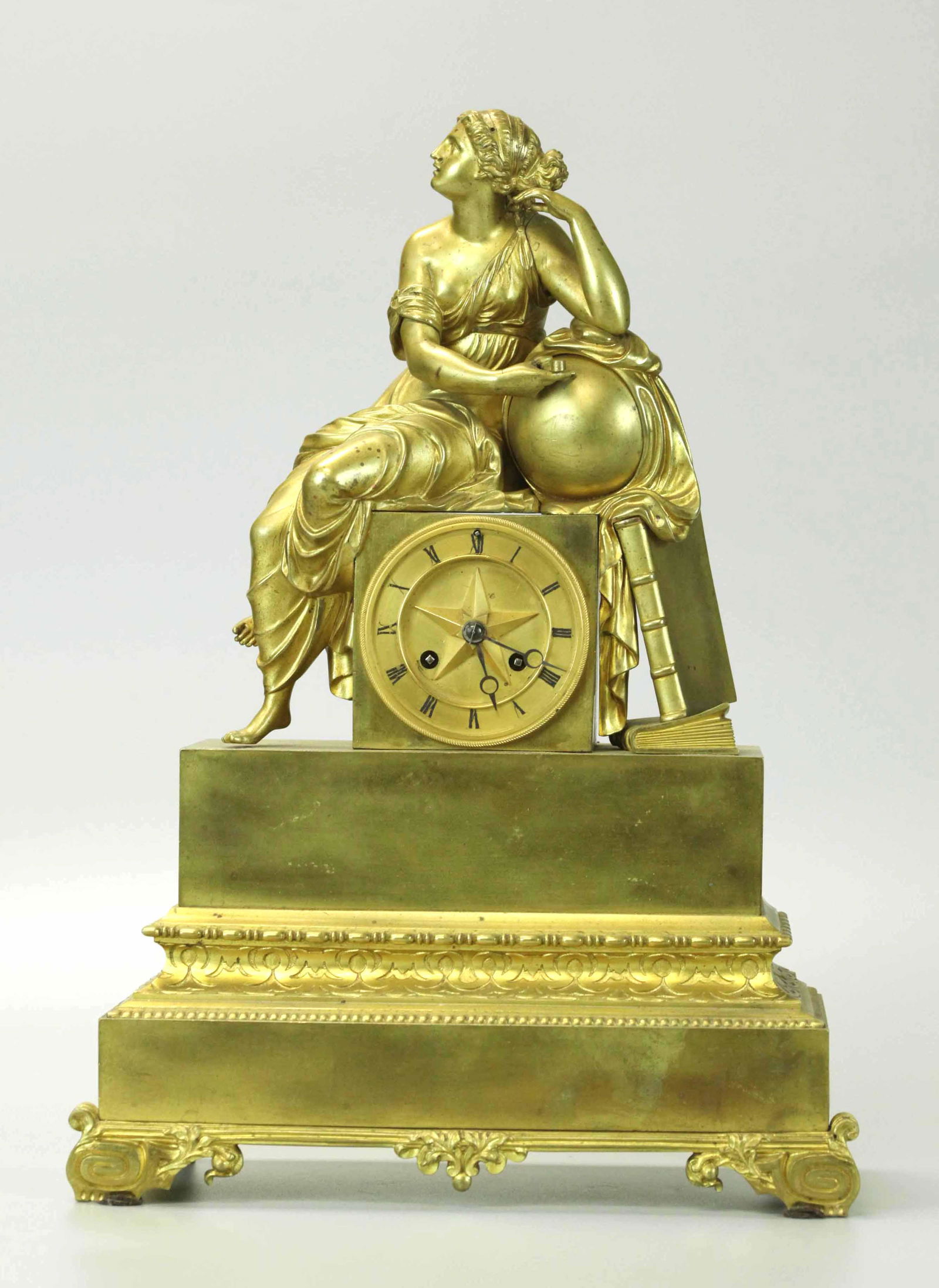 19th Century Dore Bronze Clock (1 of 7)