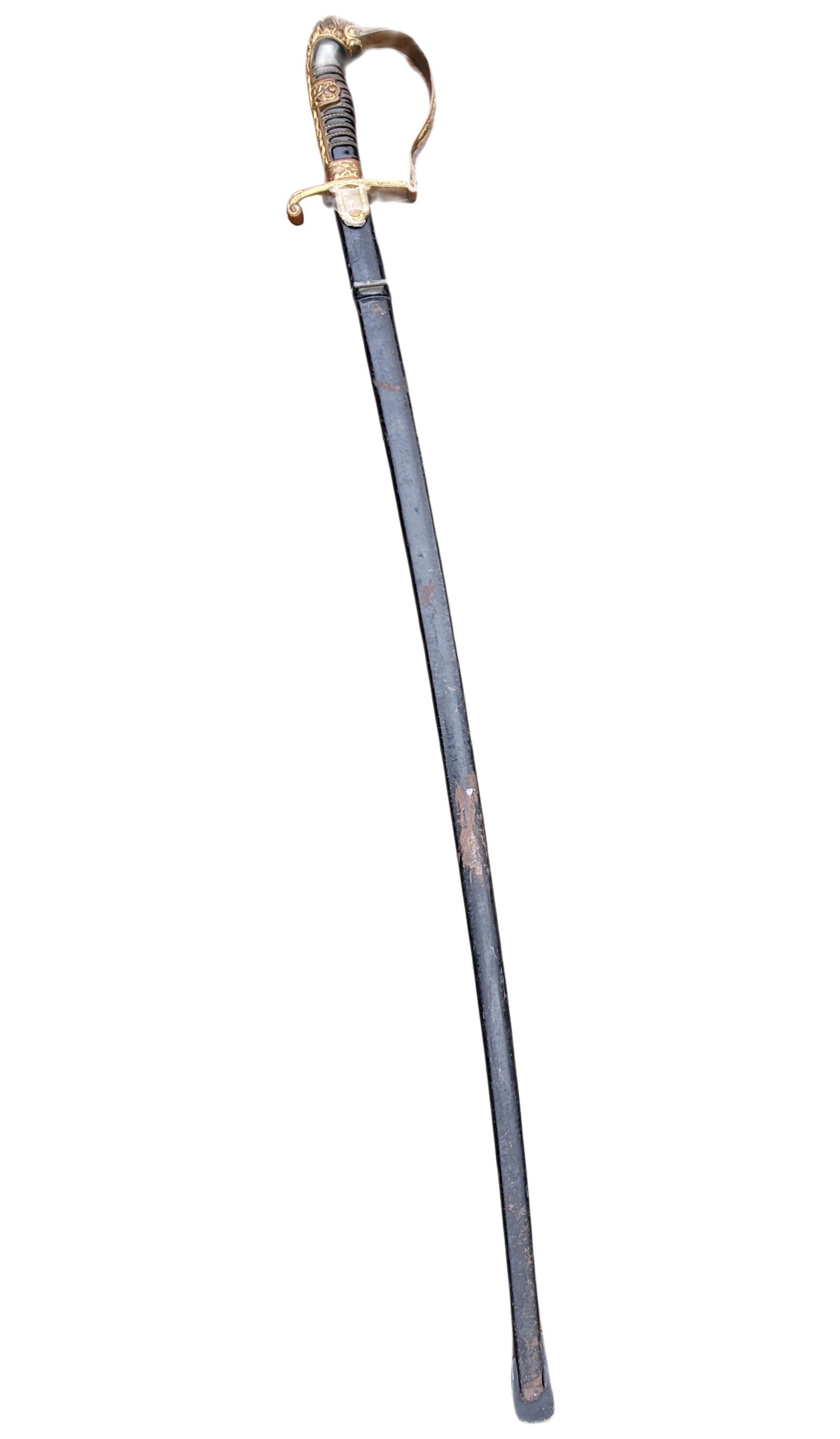 WWII German Army Officer Lion Head Sword. (1 of 6)