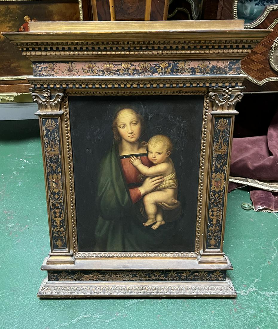 19th century oil on canvas, signed (1 of 3)