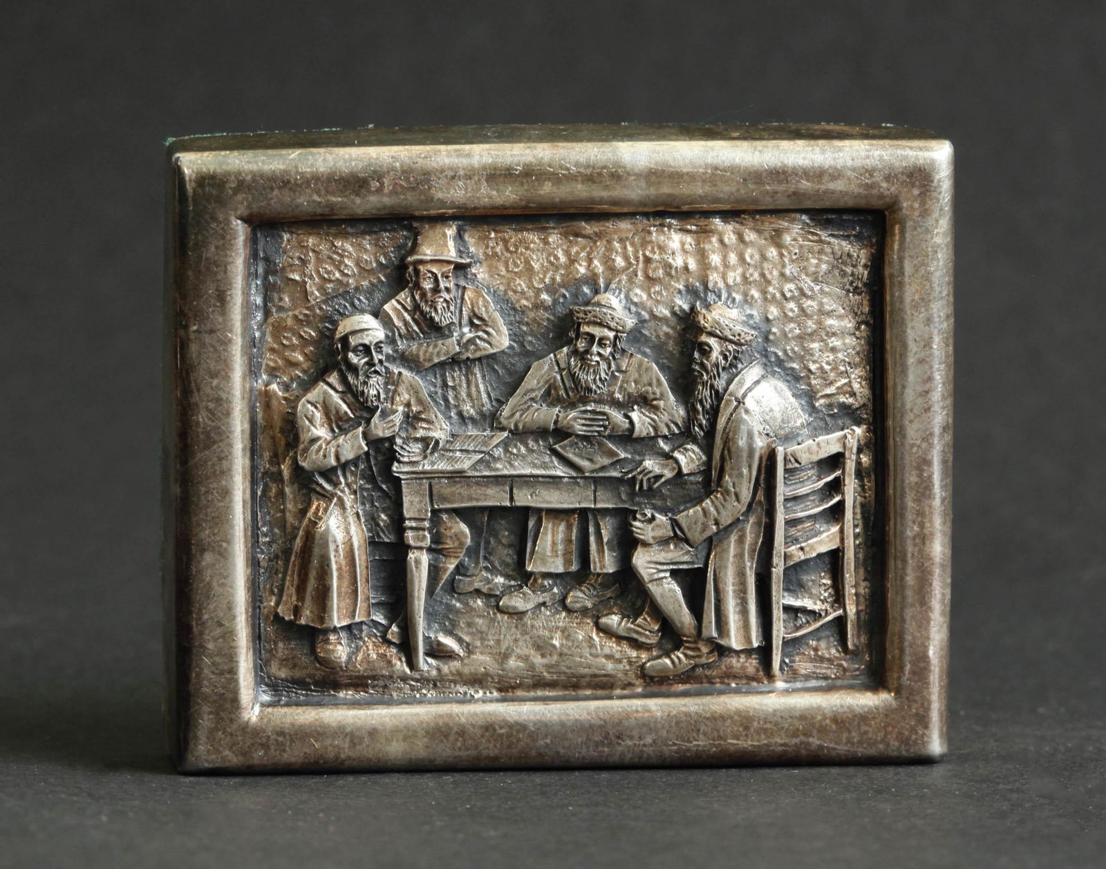 Vintage pure silver paperweight, marked "HW999" (1 of 5)