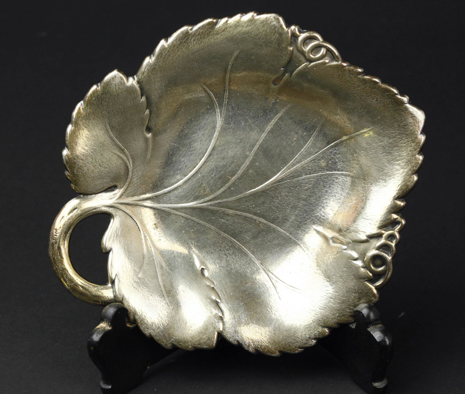 Sterling silver plate, marked "STERLING" (1 of 5)