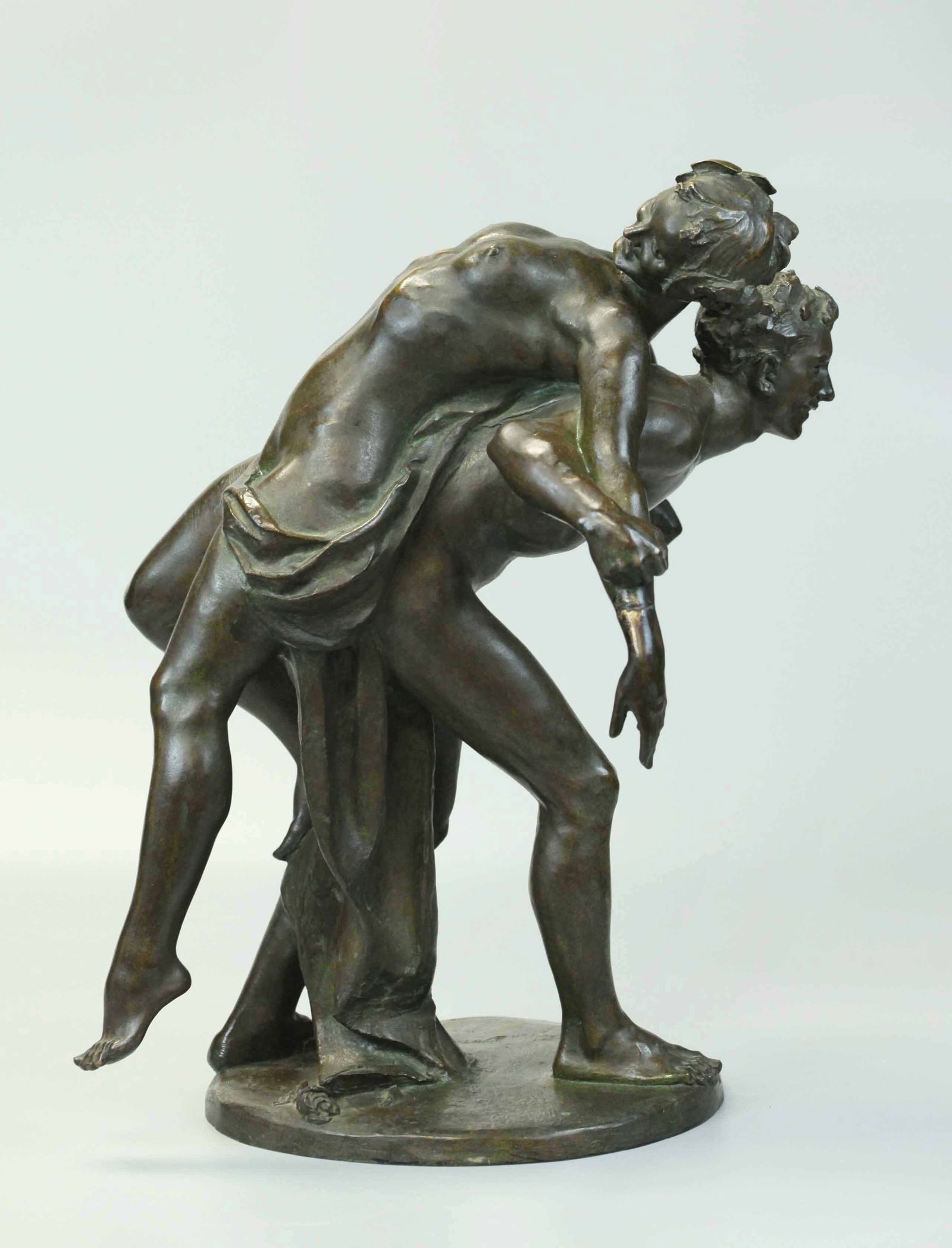 19th Century Bronze Statue,  signed Felix Botmlete with foundry mark (1 of 8)