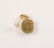 A Pair Of 18K gold, emerald & Diamond Earrings - 5