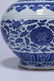 A Chinese Blue And White Porcelain Vase,Qing Dynasty - 4