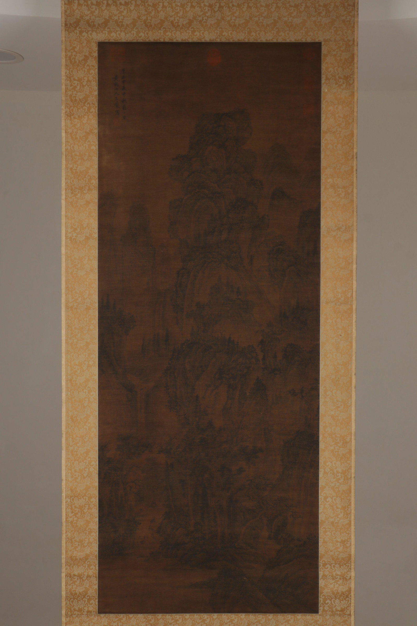 chinese wang meng's painting: Painting core138x53cm