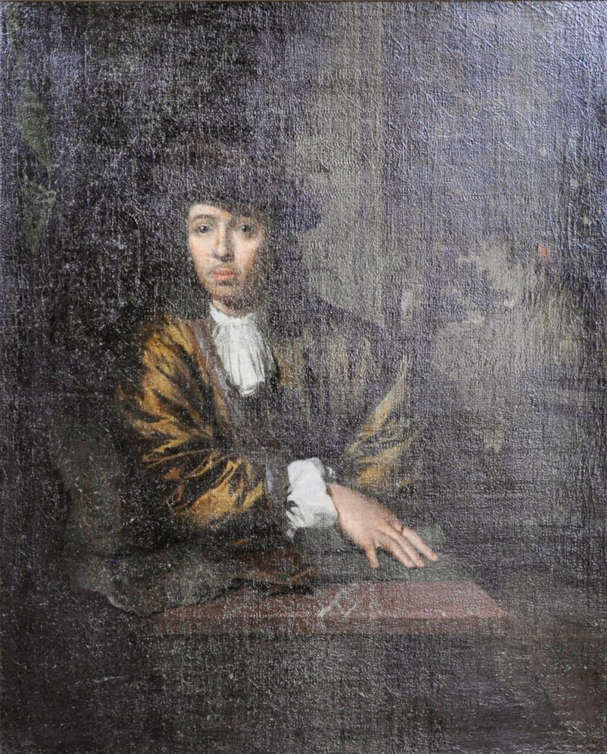Caspar Netscher Dutch Old Master Portrait of an artist (1 of 19)
