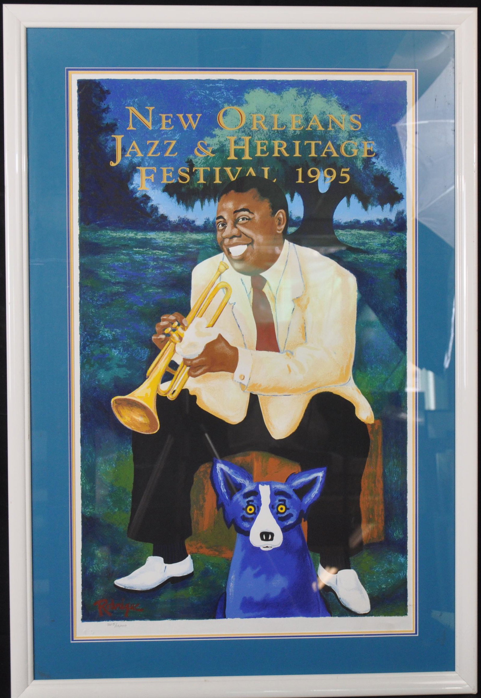 George Rodrigue, Blue Dog, limited edition silscreen: More details to be added soon