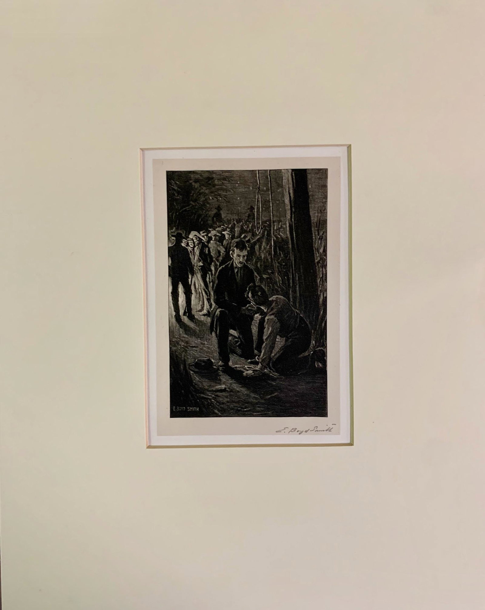 Elmer Boyd Smith, American Artist,pencil signed: Elmer Boyd Smith, Connecticut, (1860-1943) , pencil signed photogravure. Born in St. John, New Brunswick, and raised in Boston, Elmer Boyd Smith (1860-1943) spent several years studying art in France 