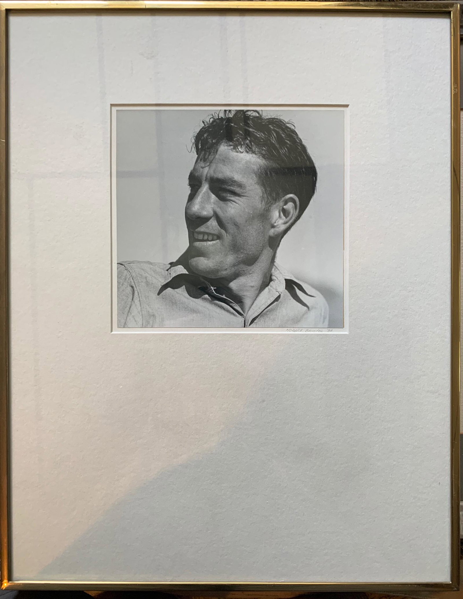 Horace Bristol, American Photo, sgn original: Horace Bristol, American Photgrapher, signed, original, photo size, 6 3/4 x 7', 1936, Bristol was born and raised in Whittier, California, he was the son of Edith Bristol, women's editor at the San Fr