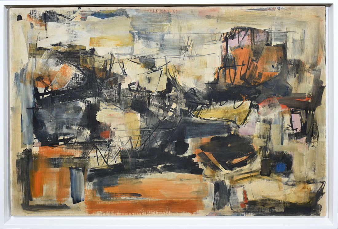 Museum Quality Major NY Abstract Expressionist Painting (1 of 5)
