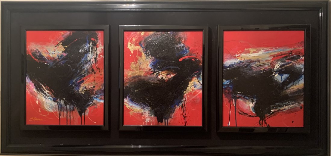 Seikichi Takara American Hawaii Artist Abstract (1 of 7)