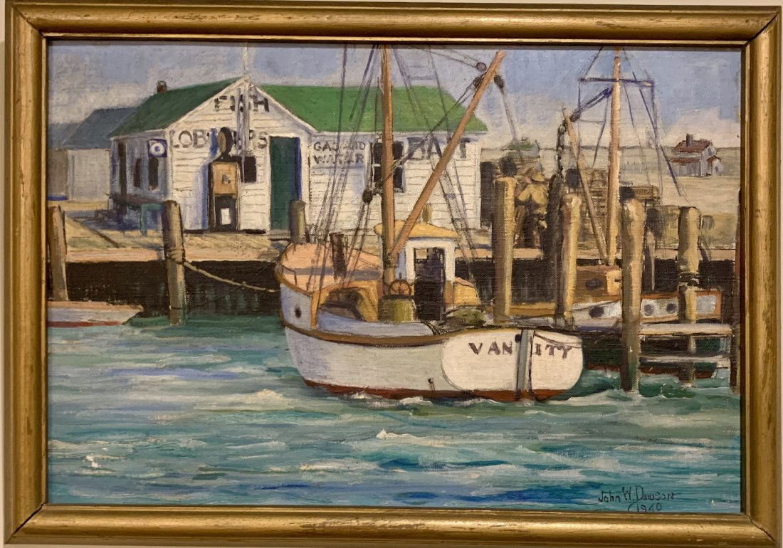 American Impressionist John W. Dawson Rhode Island (1 of 5)
