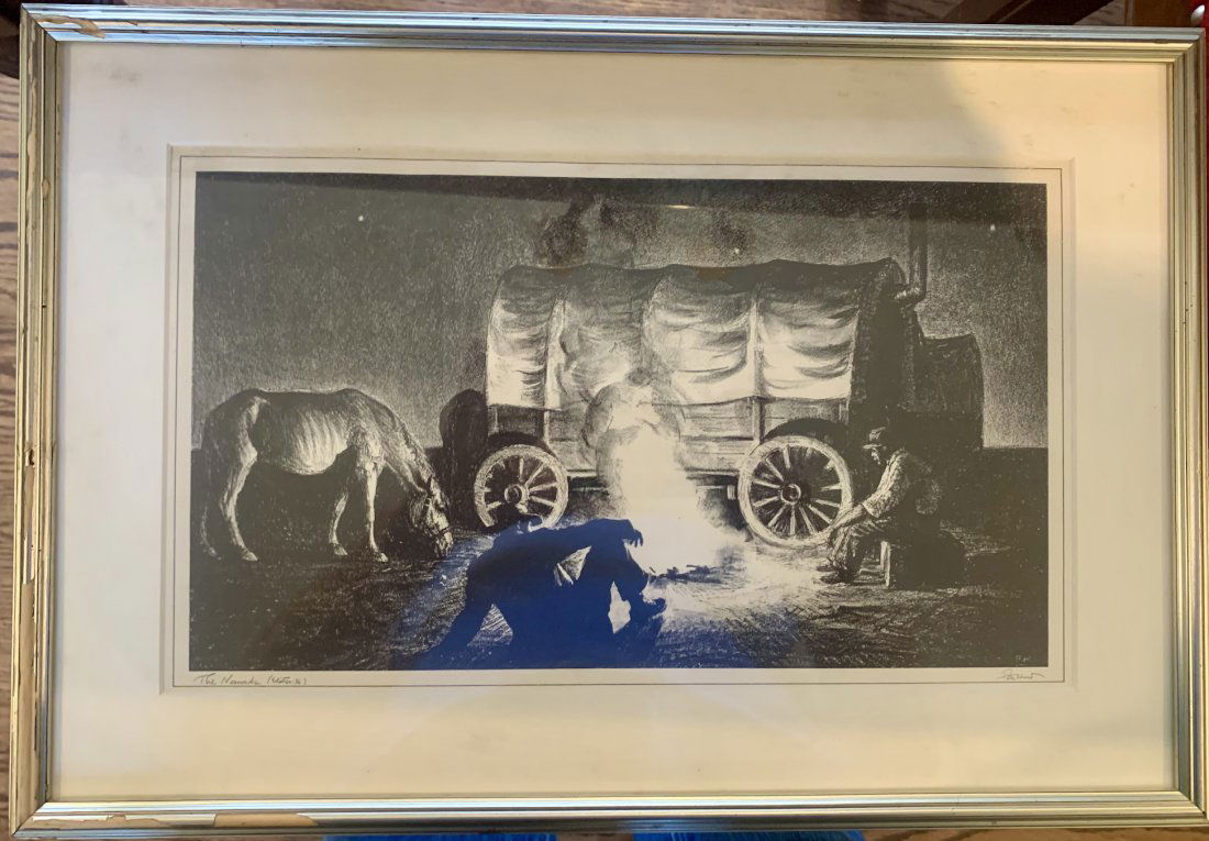 Peter Hurd Lithograph New Mexico Artist American (1 of 6)