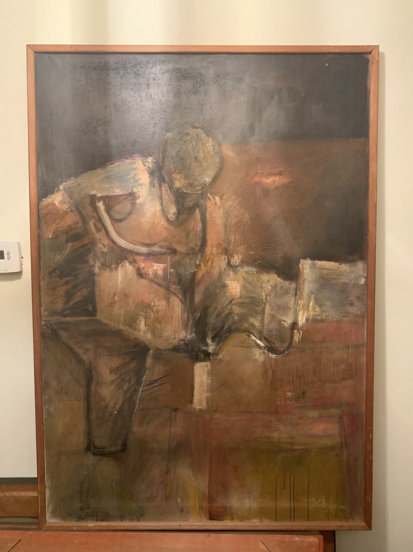 American Abstract Expressionist Figurative Painting (1 of 5)