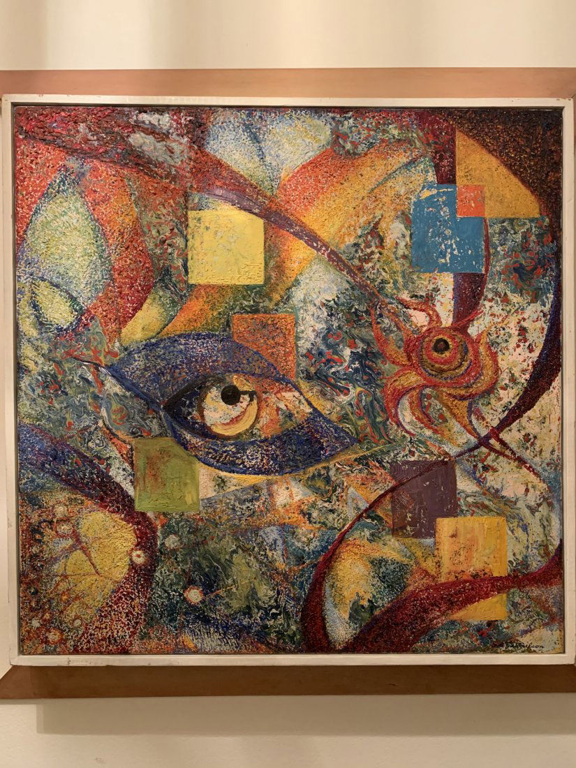 Abstract Expressionist Painting Pennsylvania Signed (1 of 8)