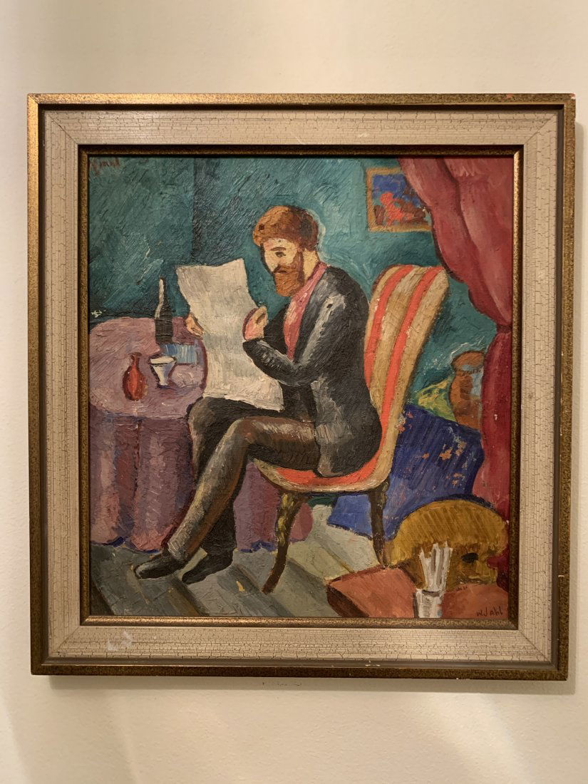 Early Wladyslaw Adam Alojzy Jahl Polish Artist Painting (1 of 11)