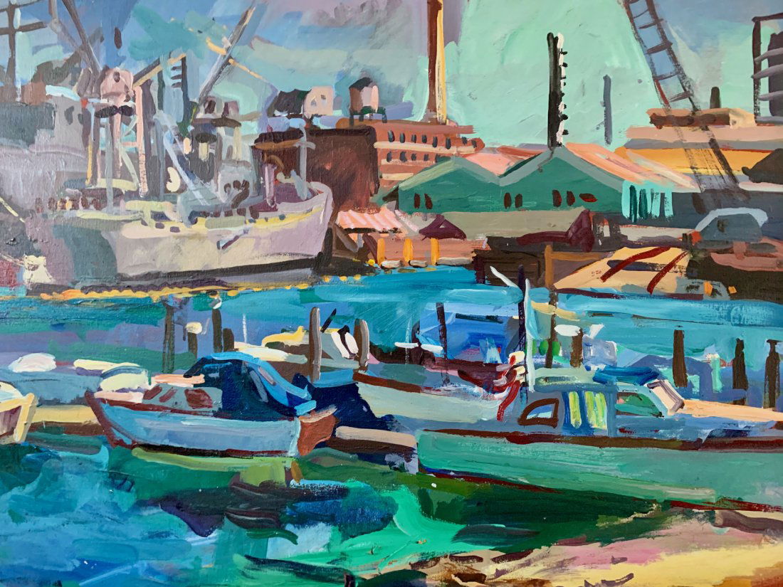 Geer Morton painting American California Impressionist (1 of 5)