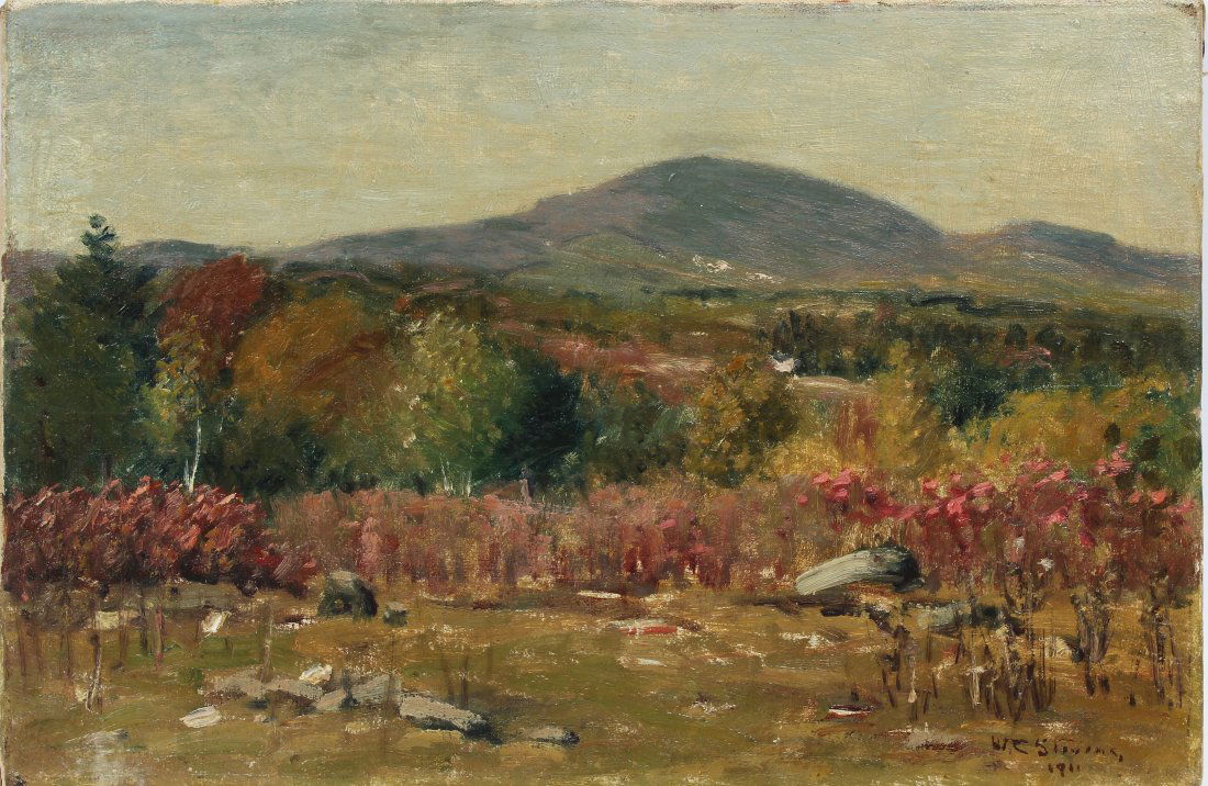 William Stevens Impressionist Berkshire MA  Painting (1 of 5)