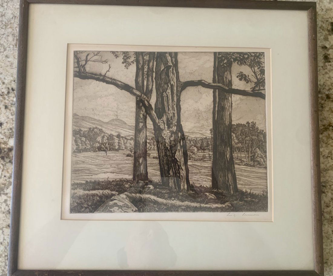 Luigi Lucioni Signed American Artist (1 of 5)