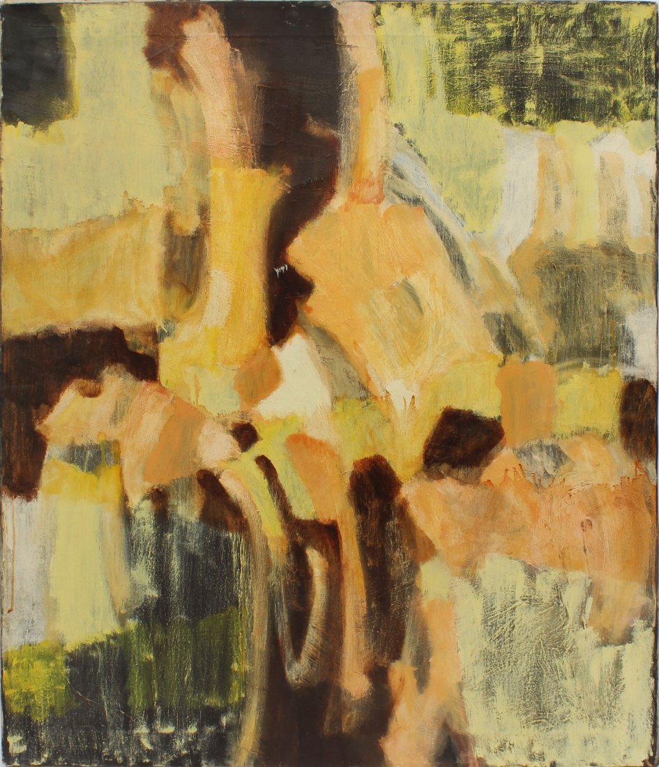 Mid Century Modern New York School Abstract OC Painting (1 of 5)