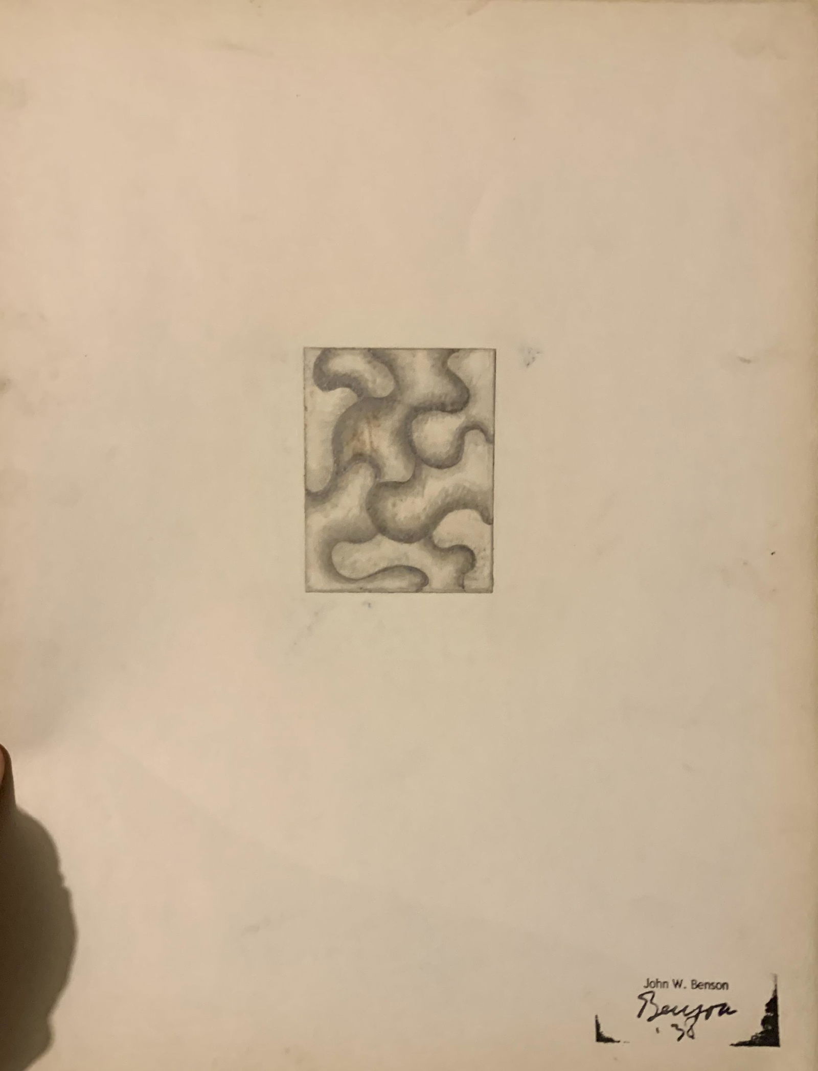 John William Benson, American Artist, Abstract (1 of 3)