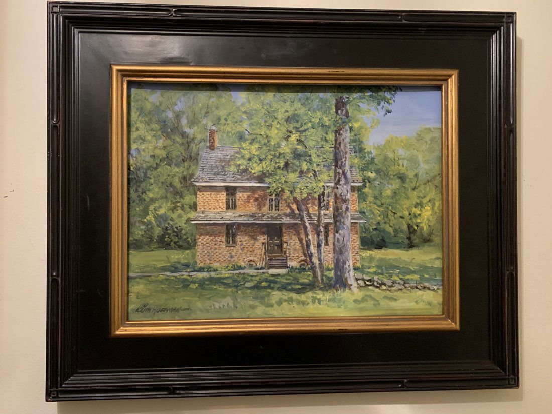 Keith Hoffman, American Artist, Pennsylvania: Keith Hoffman, American Artist, Pennsylvania Impressionist, O/B, SLL, 12 x16" image size,Keith Hoffman was born in Tarrytown, New York, and grew up in the New York City area. From childhood, a family