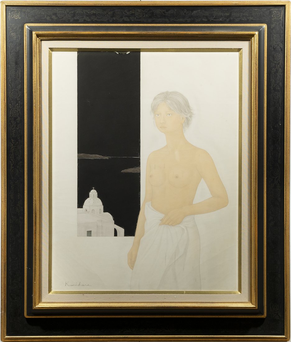 Keiko Kurihara Modernist painting Japanese Listed (1 of 6)