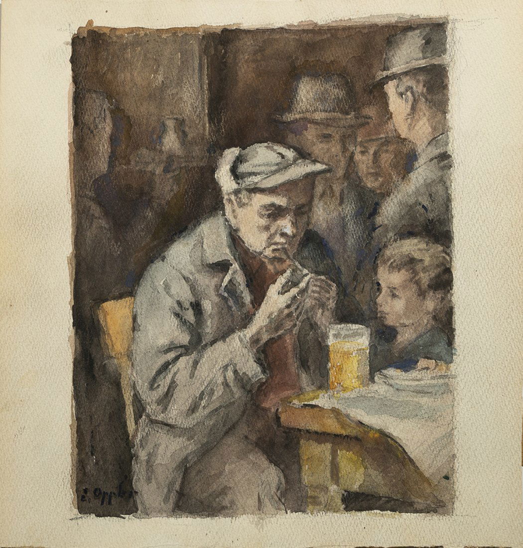 Ernst Oppler German Impressionist painter listed (1 of 6)