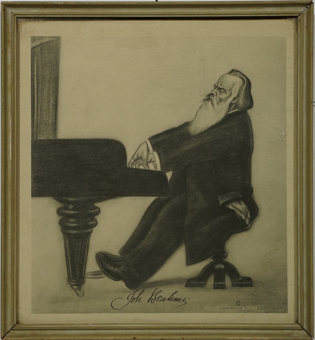 Print of Johannes Brahms (1 of 5)
