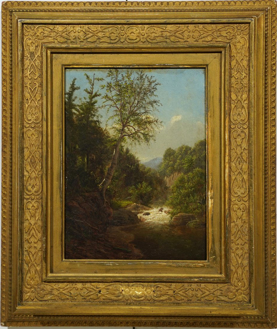 Hudson River School Oil Painting Gifford Frame (1 of 6)