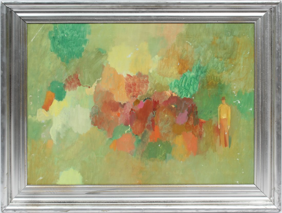 Antique American School Abstract (1 of 6)