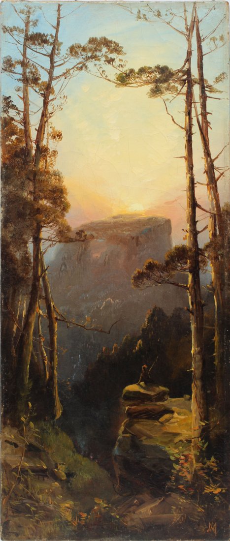 Andrew Melrose Luminous Hudson River Oil Painting (1 of 6)