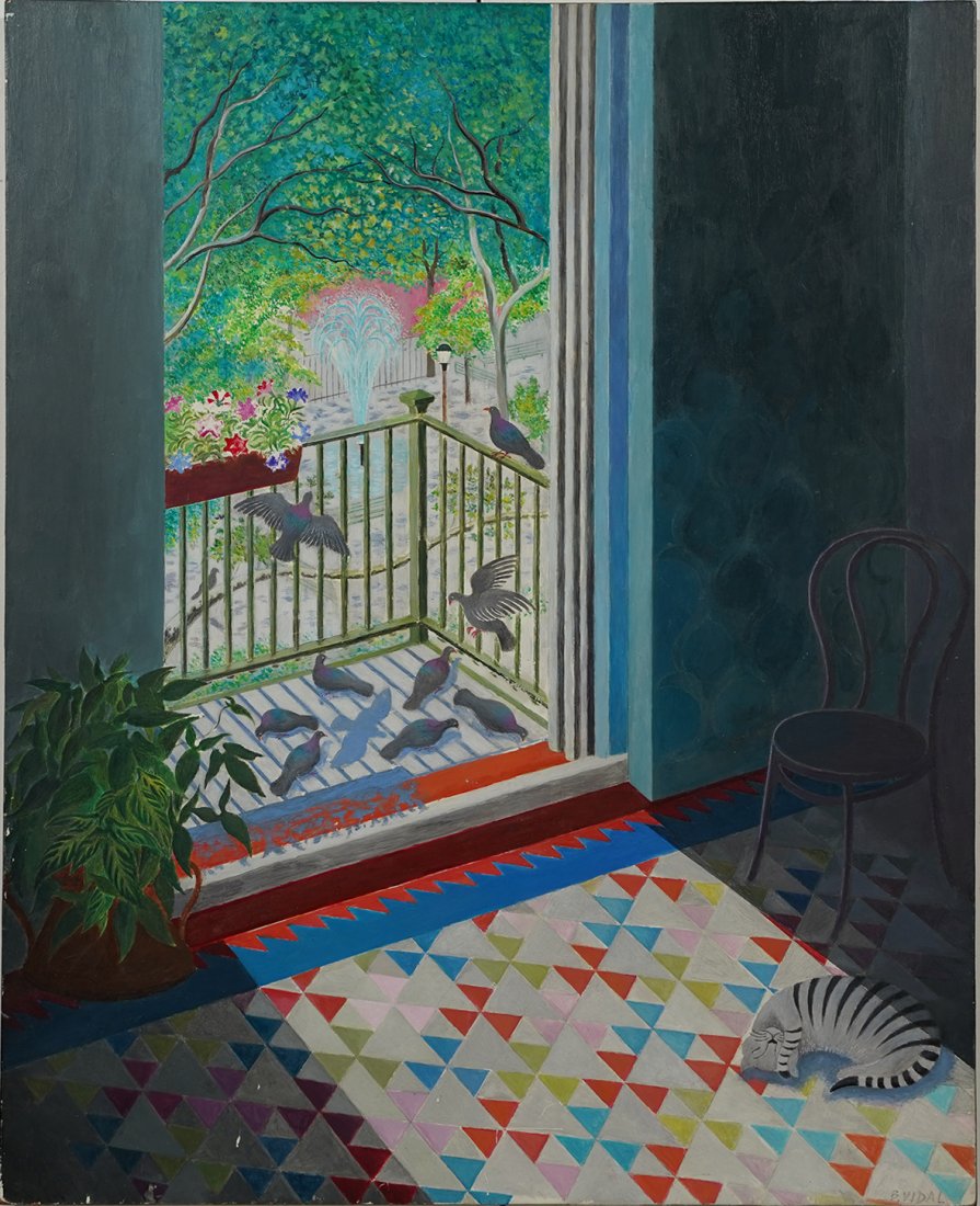 Beatriz Vidal Tropical Interior Modern Illustration (1 of 8)