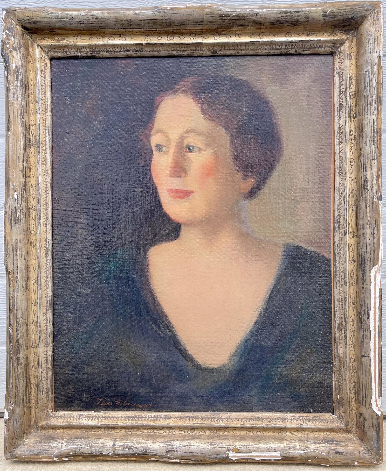 American Impressionist female portrait Roebling (1 of 6)