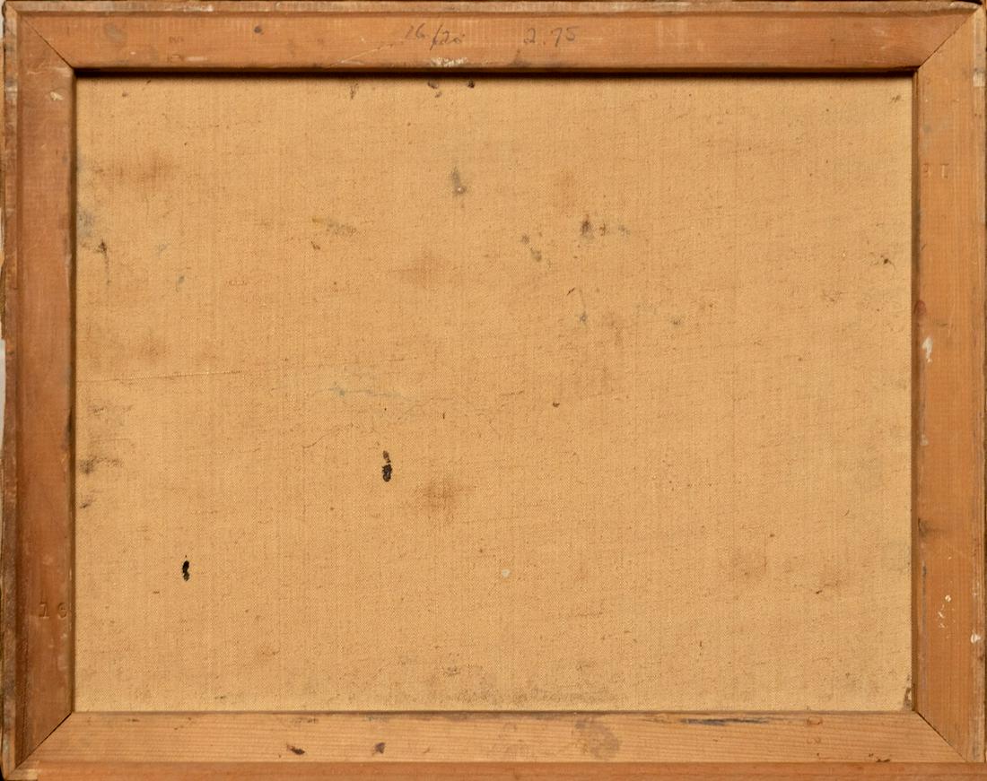 Antique American California Impressionist oil Painting: John W. Leland, California Impressionist, worked at Disney, SLR, painting class, Image 16 in. x 20 in.